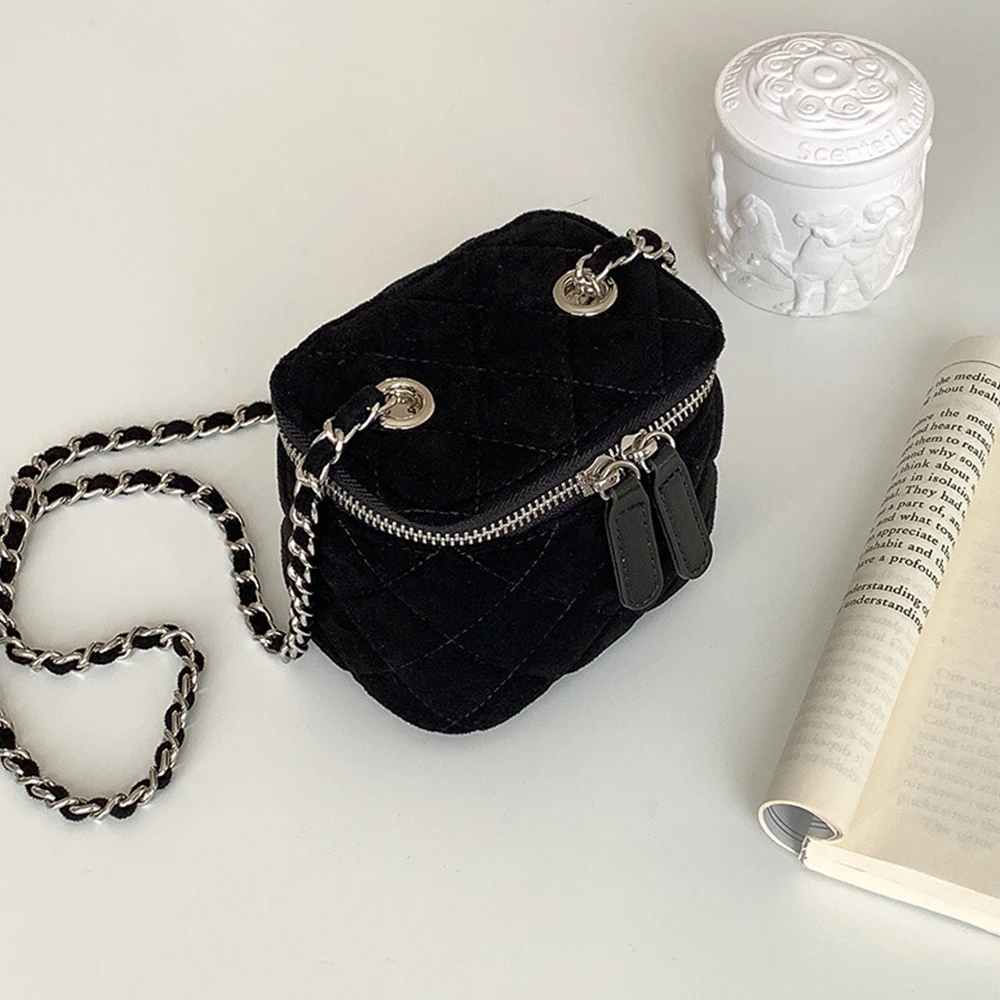 Luxury Bags Trend 2025 - Mini Suede Women Shoulder Bag Luxury