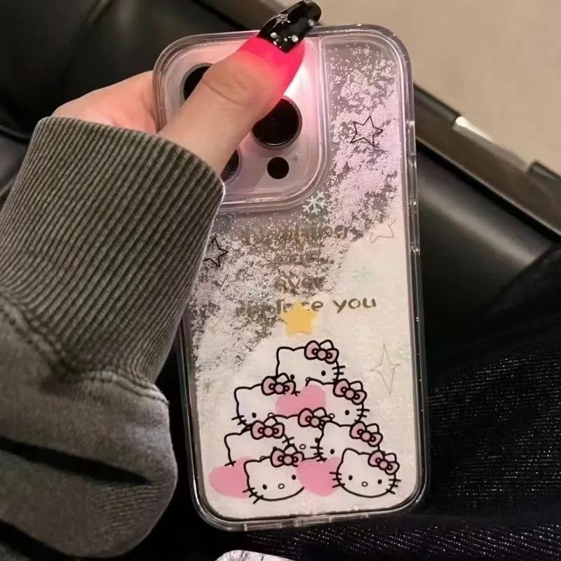 Luxury Bags From Japan - Anime Cartoon Cute Hello Kitty Snowflake