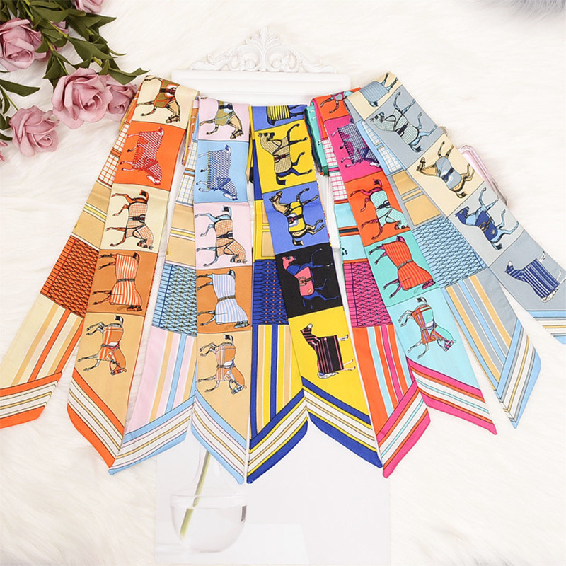 Luxury Bags Shopping - Horse Printing Bag Scarf 2024 New
