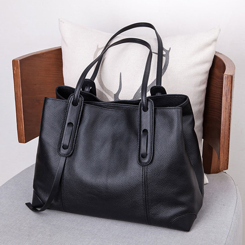 Luxury Bags Made - Genuine Leather Tote Bag Luxury Designer