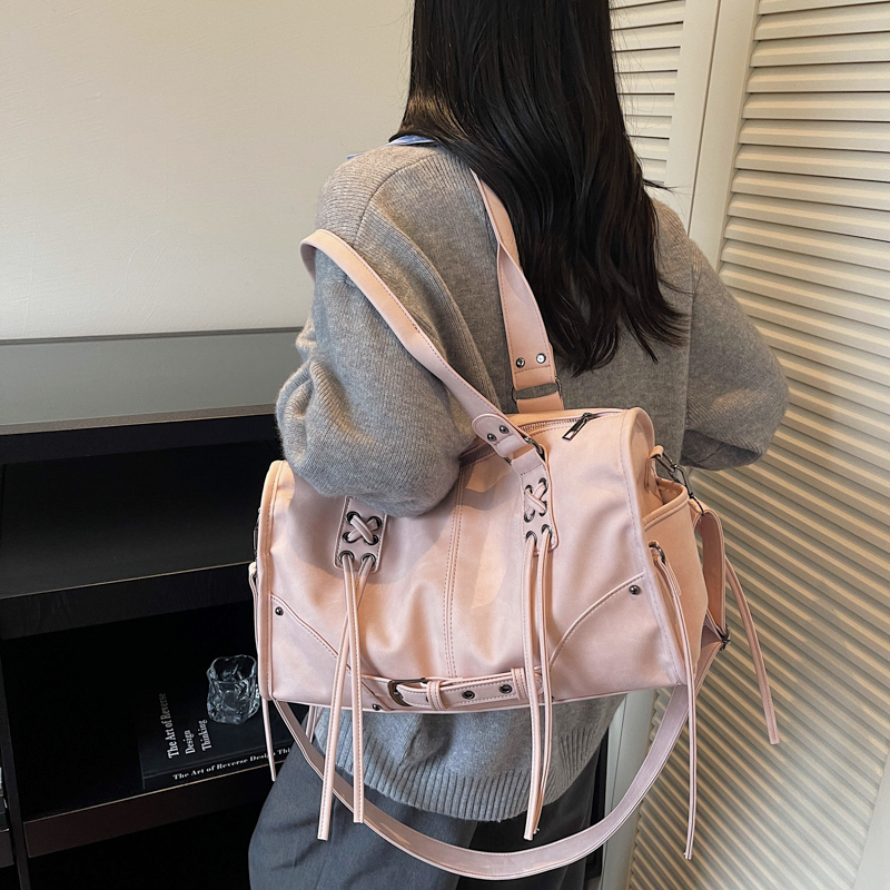 LEFTSIDE Retro PU Leather Shou - Luxury Bags Trend 2025 ulasan dan harga