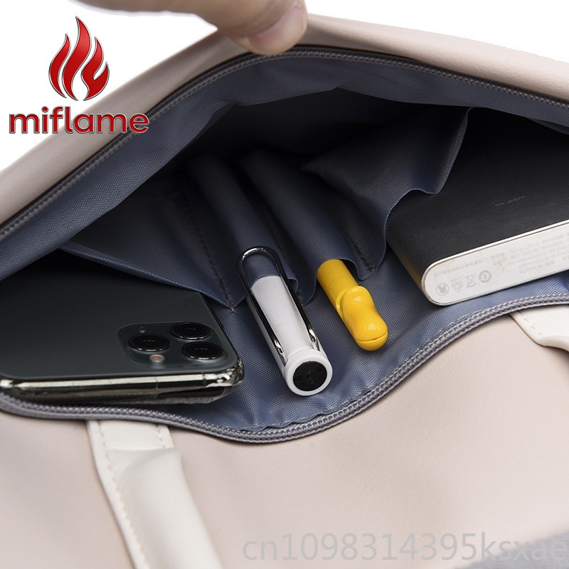 Slim Laptop Bag with Shockproo - Briefcase Leather Slim ulasan dan harga