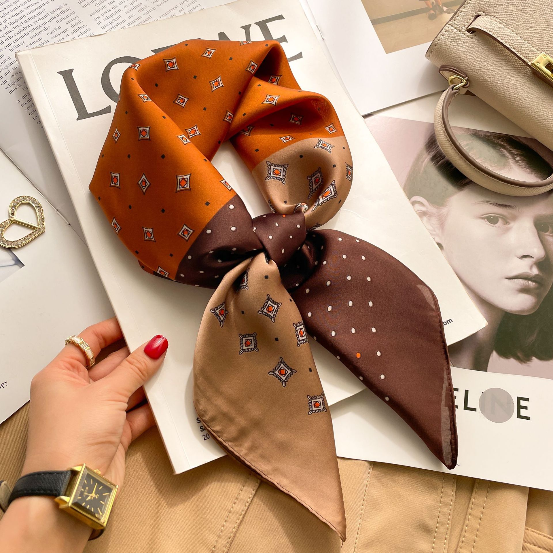 2025 Luxury Fashion Print 70*7 - Luxury Bags Trend 2025 ulasan dan harga