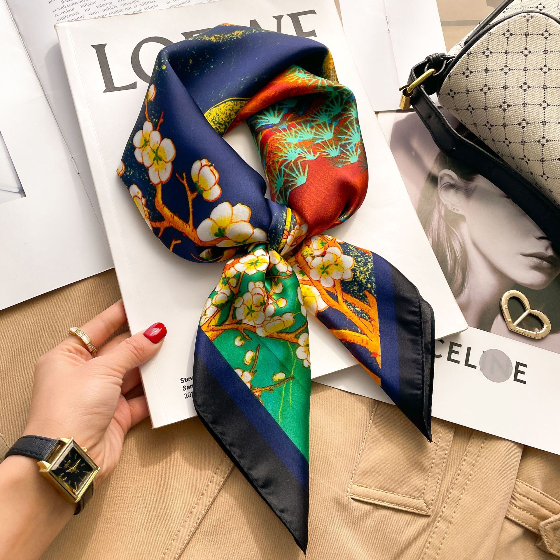 2025 Luxury Fashion Print 70*7 - Luxury Bags Trend 2025 ulasan dan harga