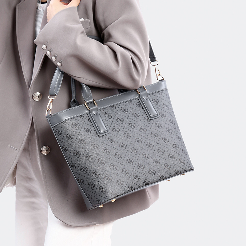 New Large Tote Bag Set Women M - Tote Bag Leather Monogram ulasan dan harga
