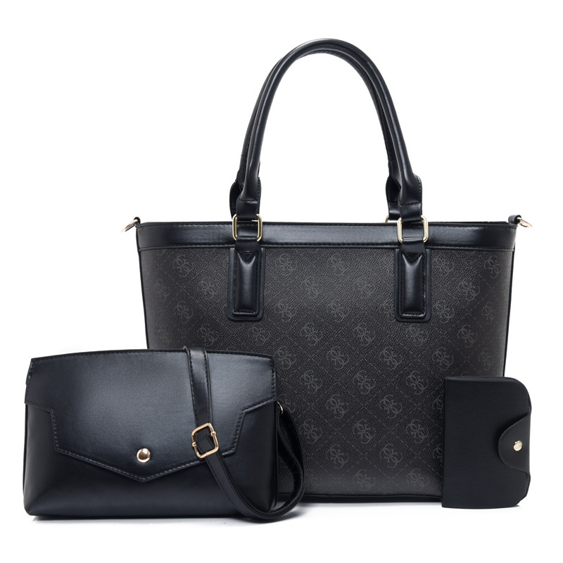 New Large Tote Bag Set Women M - Tote Bag Leather Monogram ulasan dan harga