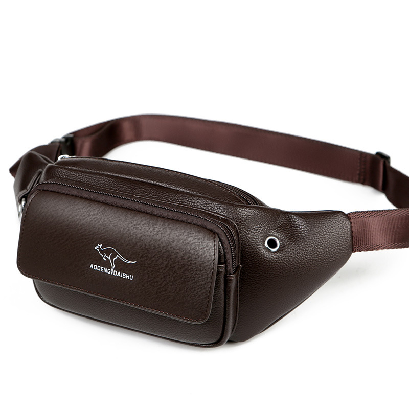 Luxury Brand Waist Bag Men Lea - Luxury Bags Made ulasan dan harga