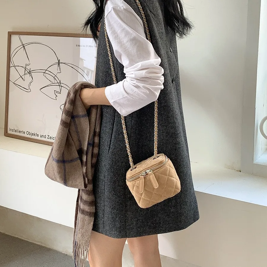 Mini Suede Women Shoulder Bag  - Luxury Bags Trend 2025 ulasan dan harga