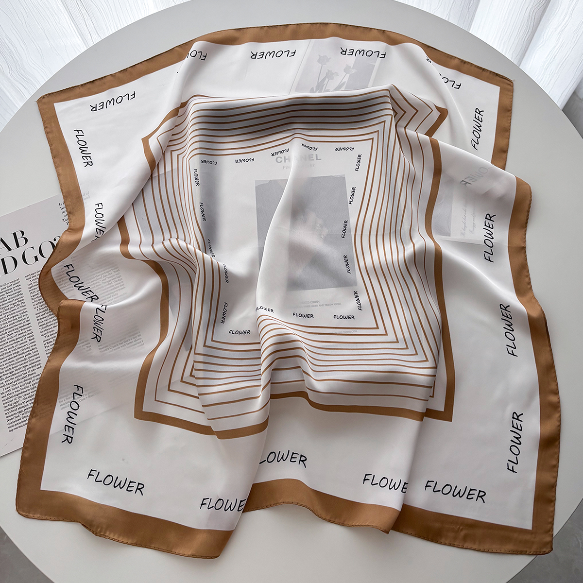 Luxury Print Scarf For Women E - Luxury Bags Expensive ulasan dan harga