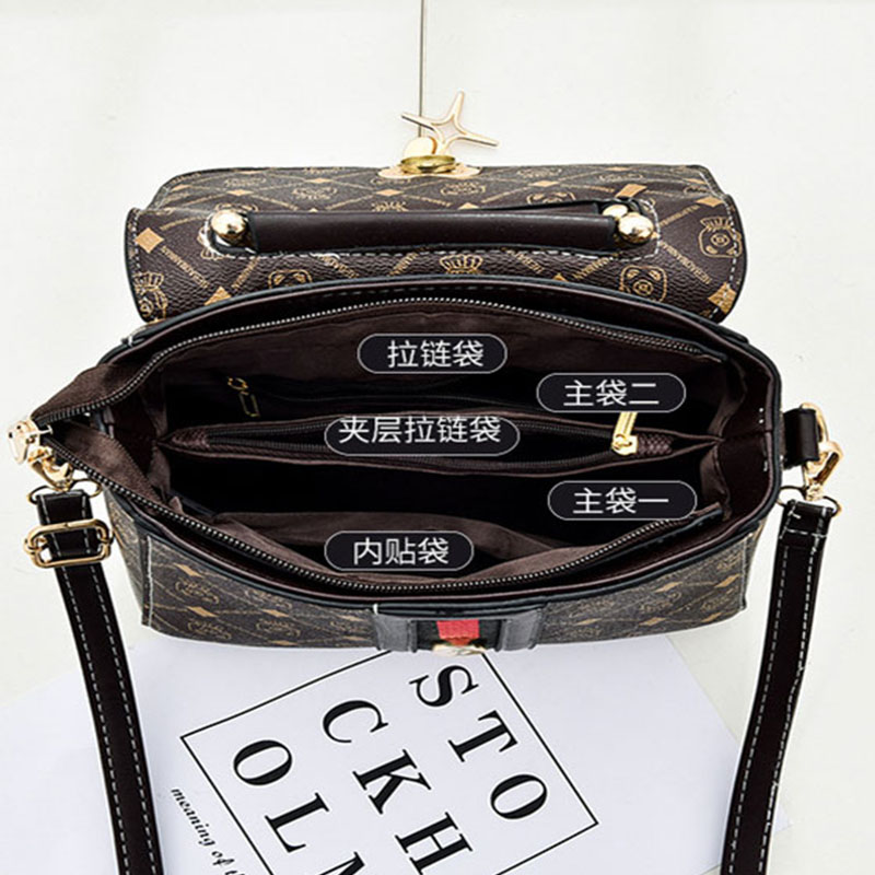 New Shoulder bag Women bag tot - Tote Bag Leather Monogram ulasan dan harga
