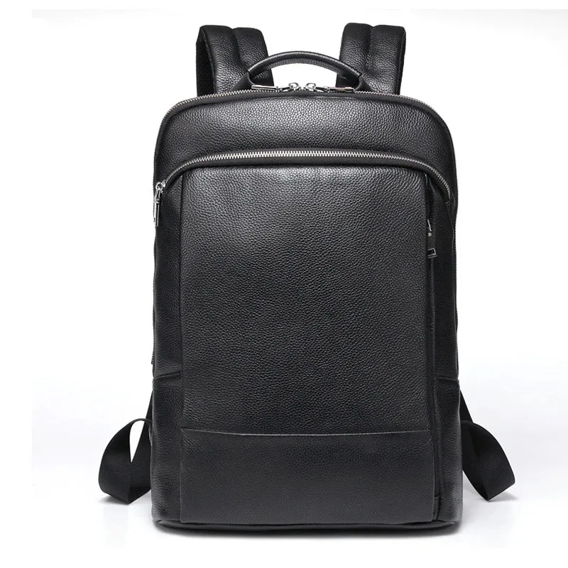 Genuine Leather Backpack Men 1 - Briefcase Leather Slim ulasan dan harga