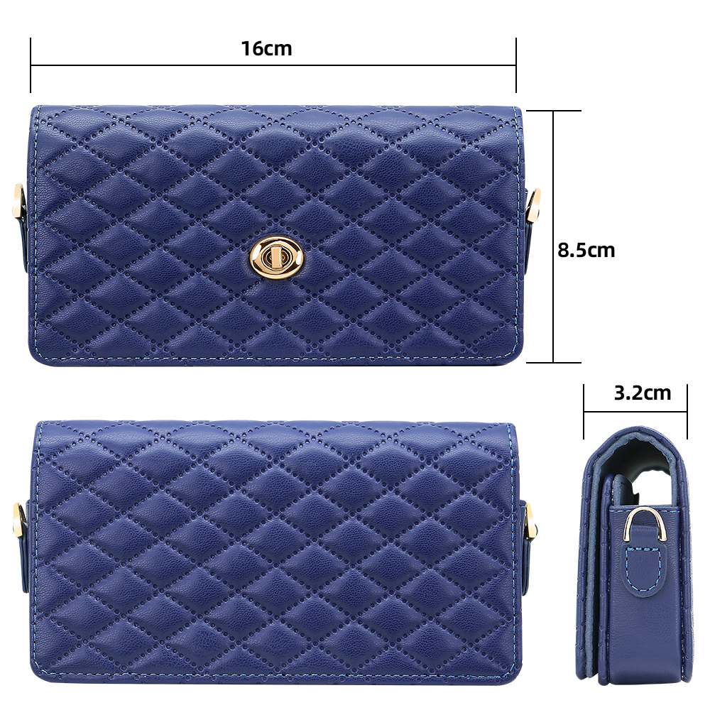 Luxury PU Leather Phone Wallet - Luxurious Bag ulasan dan harga