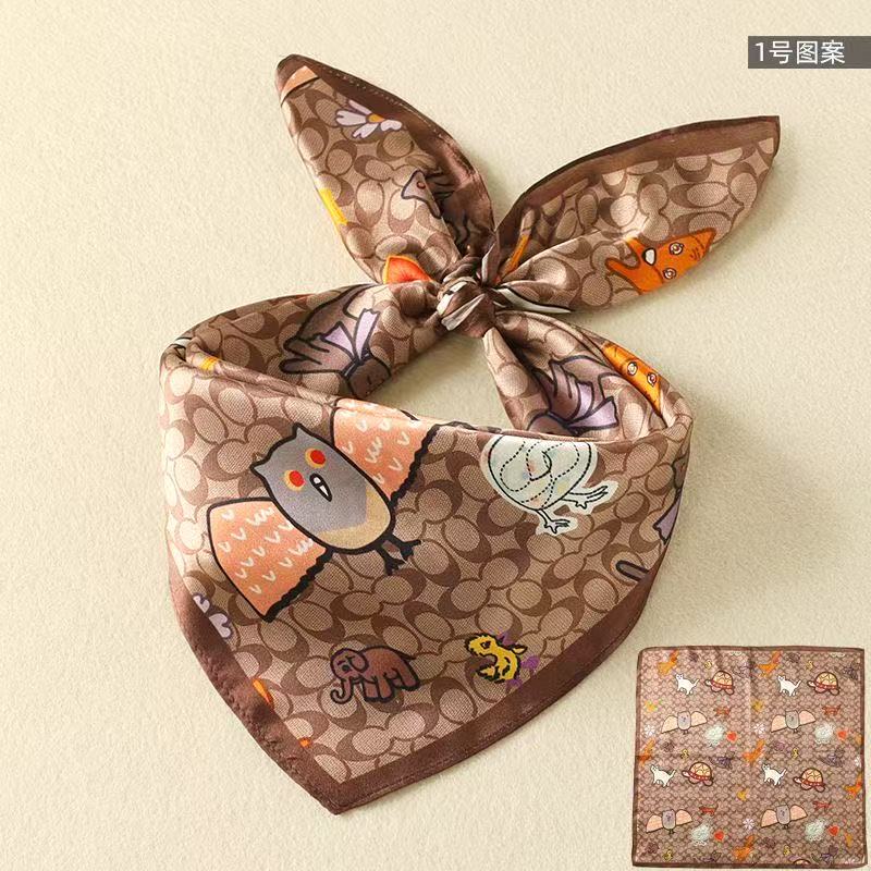 New Silk Square Scarf Women Lu - Luxury Bags Expensive ulasan dan harga