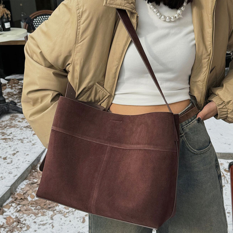 Korean Genuine Leather Tote Ba - Luxury Bags Made ulasan dan harga