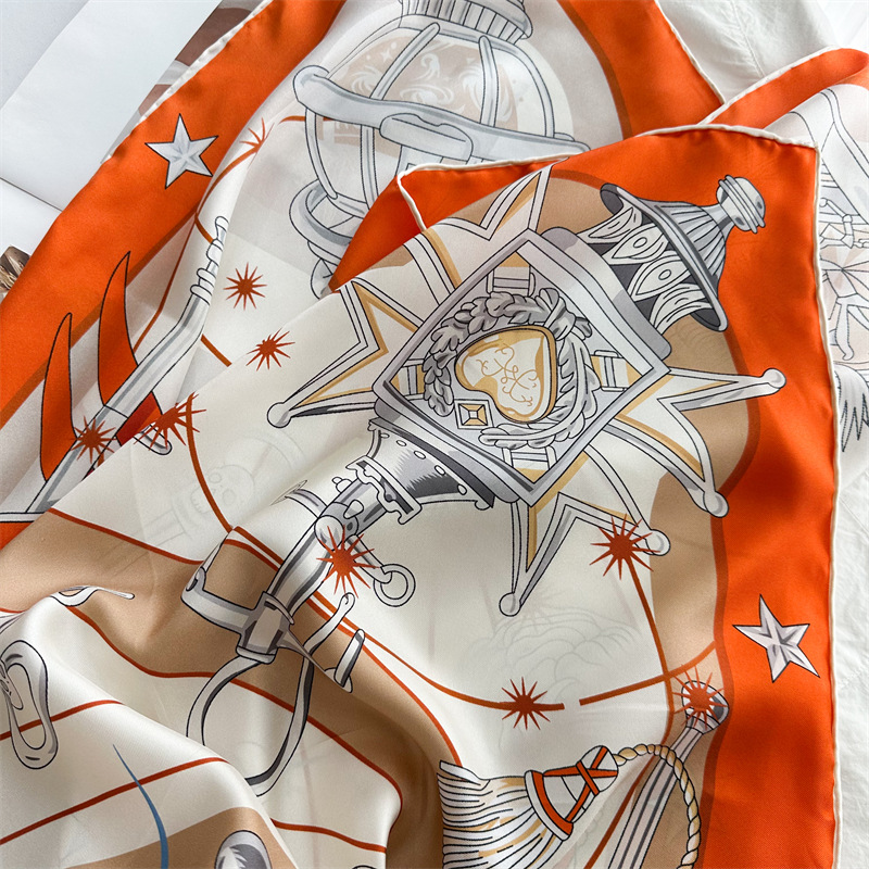 Luxury Brand Scarf Large Silk  - Luxury Bags Shopping ulasan dan harga