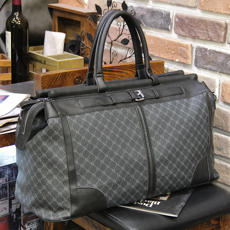 Fashion Plaid Travel Bag Men H - Luxury Bags With Zipper ulasan dan harga