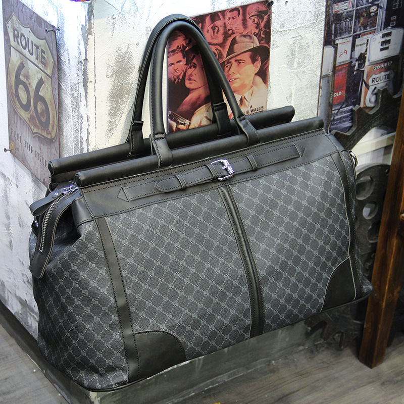 Fashion Plaid Travel Bag Men H - Luxury Bags With Zipper ulasan dan harga