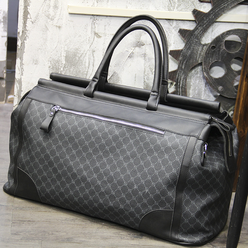 Fashion Plaid Travel Bag Men H - Luxury Bags With Zipper ulasan dan harga