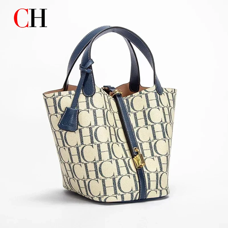 CH Tote Bag For Women Luxury M - Tote Bag Leather Monogram ulasan dan harga