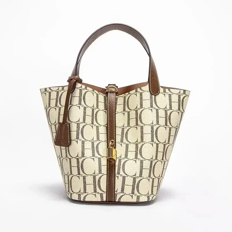CH Tote Bag For Women Luxury M - Tote Bag Leather Monogram ulasan dan harga