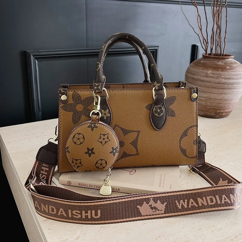 Vintage Monogram Women's Top H - Tote Bag Leather Monogram ulasan dan harga