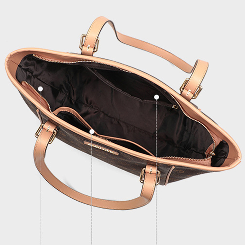 2026 Women Luxury Classic Mono - Tote Bag Leather Monogram ulasan dan harga