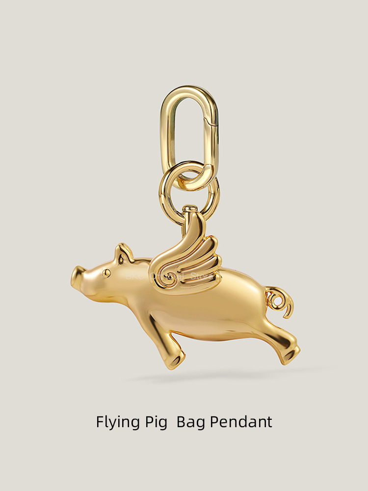 Luxury Brass Fliggy Bag Charm  - Luxury Bags Hermes Birkin ulasan dan harga