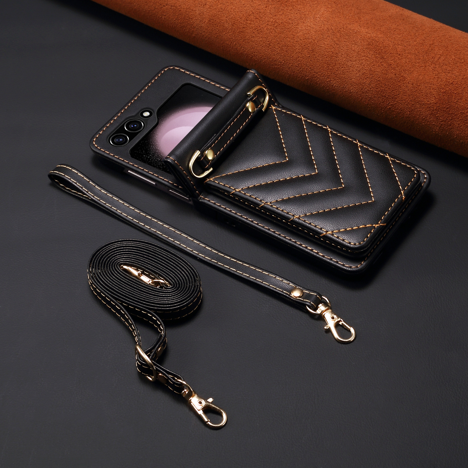 Luxury V-shaped Quilted Leathe - Luxurious Bag ulasan dan harga