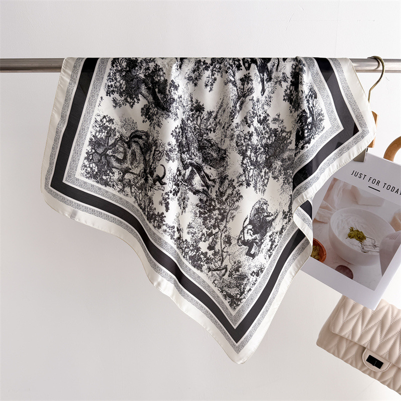 Luxury Jungle Printed Scarves  - Luxury Bags China Wholesale ulasan dan harga