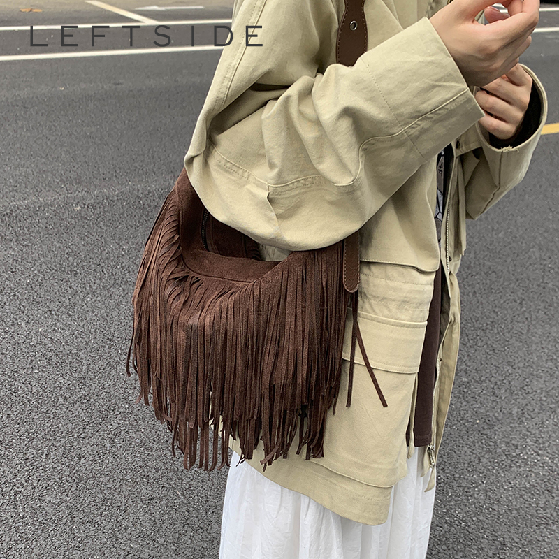 LEFTSIDE Design Punk Style PU  - Luxury Bags Trend 2025 ulasan dan harga