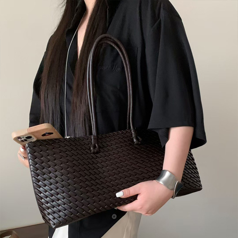 Luxury High-end Woven Tote Bag - Luxury Bags Shopping ulasan dan harga