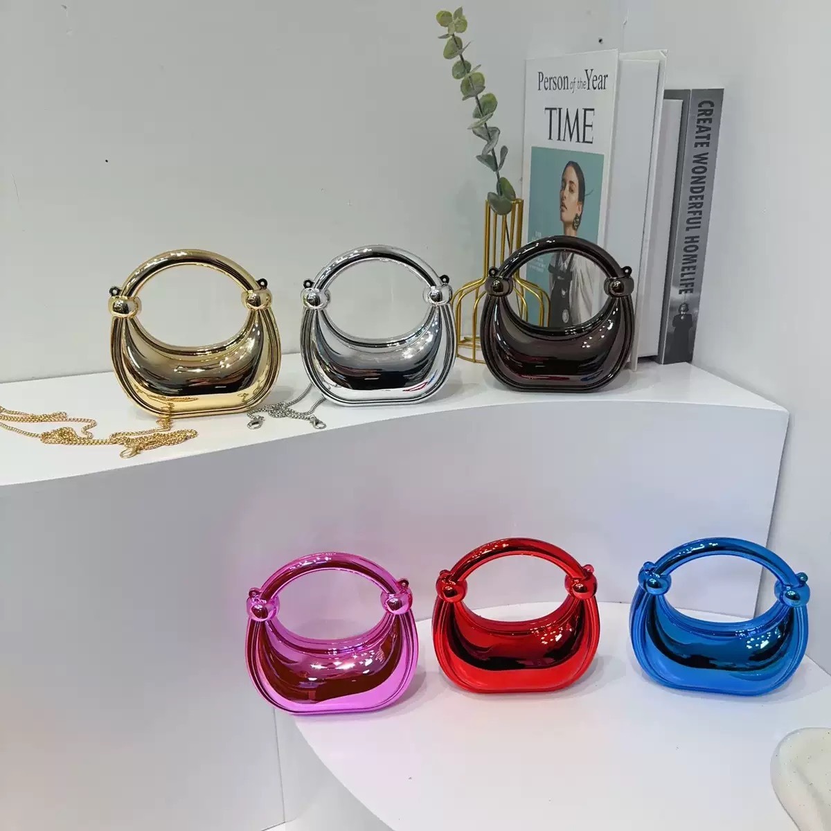 Mini Golden Evening Bag Purses - Luxury Bags Expensive ulasan dan harga