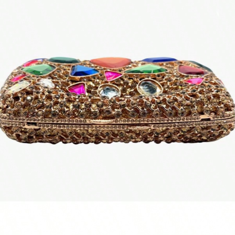 Women Luxury Diamond Rhineston - Luxury Bags With Zipper ulasan dan harga