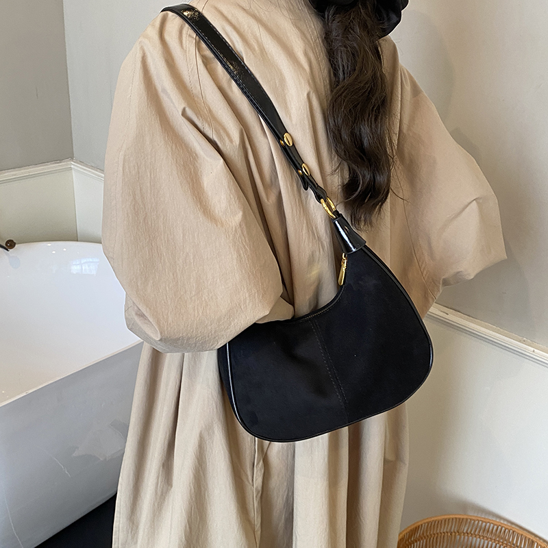 LEFTSIDE Women Small Suede Sho - Luxury Bags Trend 2025 ulasan dan harga