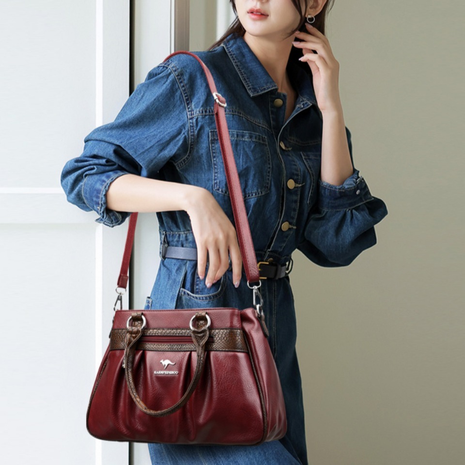 Three Layers Luxury Casual Tot - Luxury Bags Made ulasan dan harga
