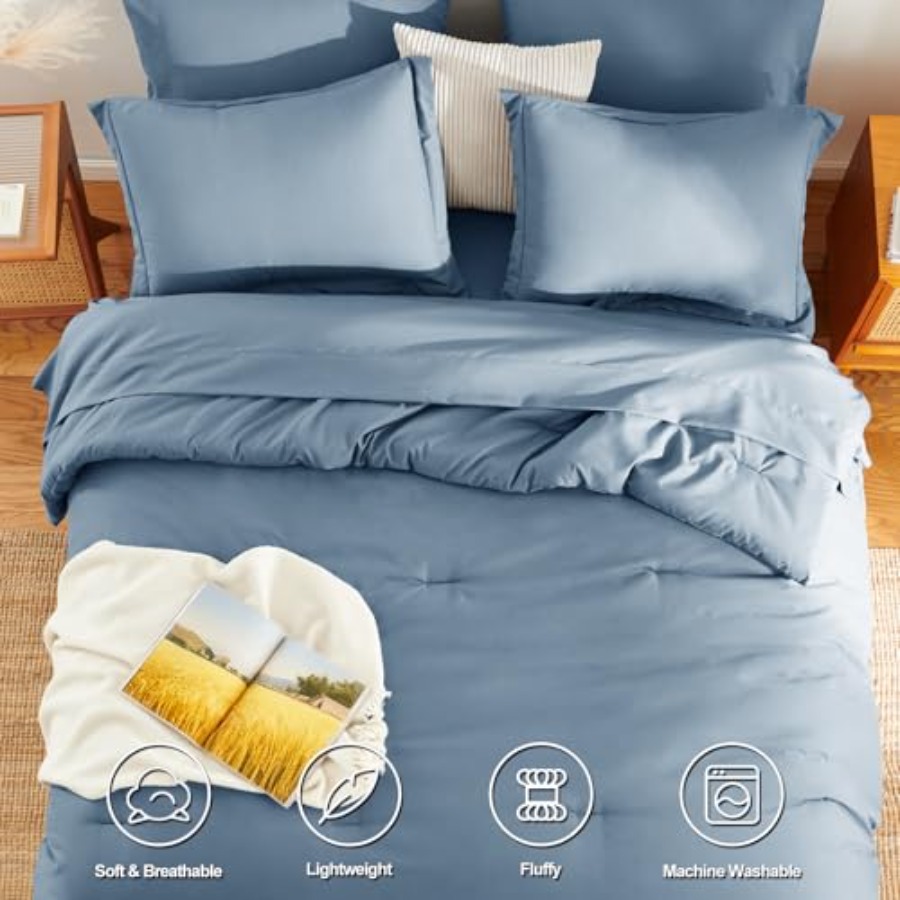 Size Comforter Sets - 7 Pieces - Luxurious Bag ulasan dan harga