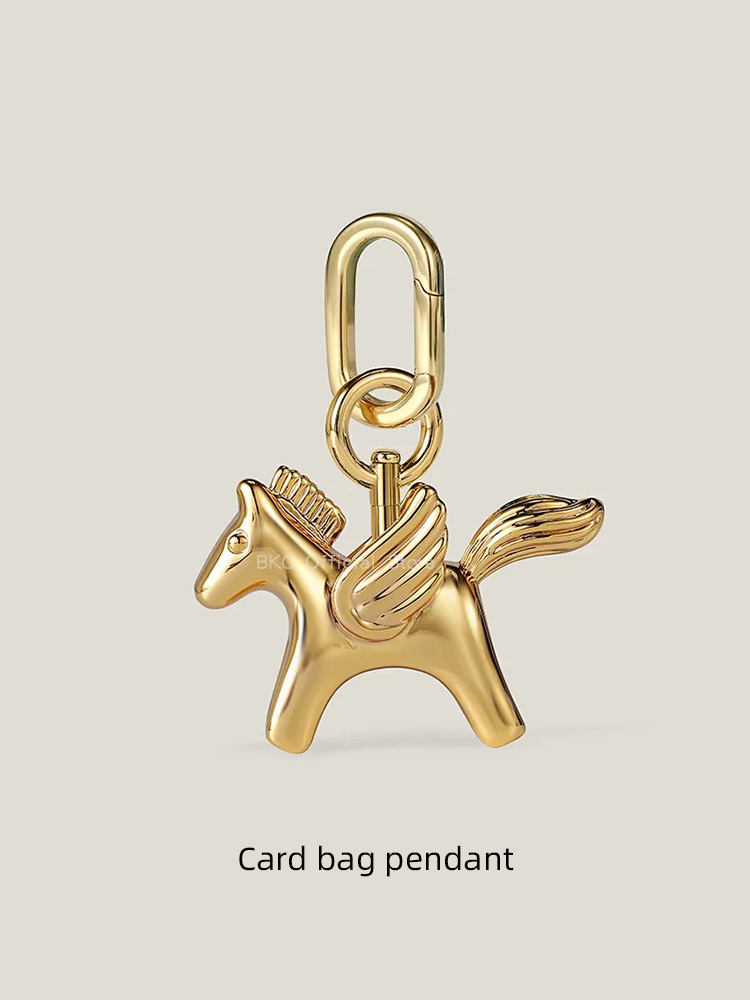 Luxury Brass Pegasus Bag Charm - Luxury Bags Hermes Birkin ulasan dan harga