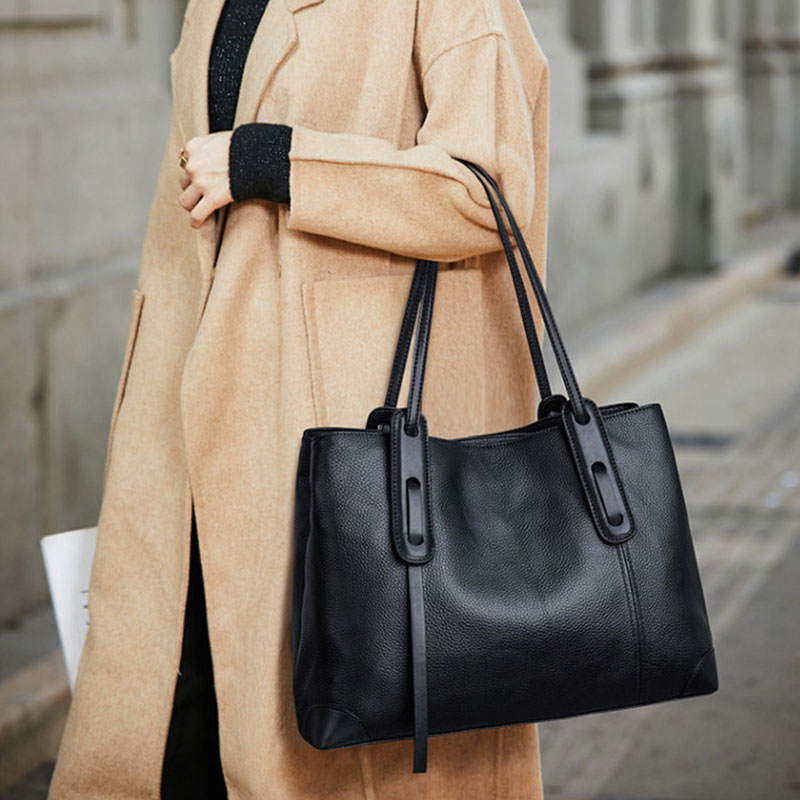 Genuine Leather Tote Bag Luxur - Luxury Bags Made ulasan dan harga