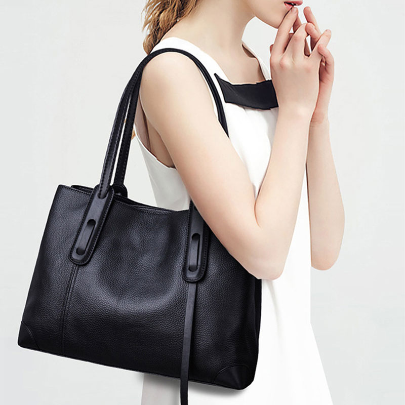 Genuine Leather Tote Bag Luxur - Luxury Bags Made ulasan dan harga