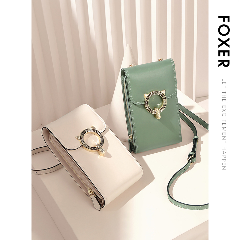 FOXER Brand Split Leather Cell - Luxury Bags Trend 2025 ulasan dan harga