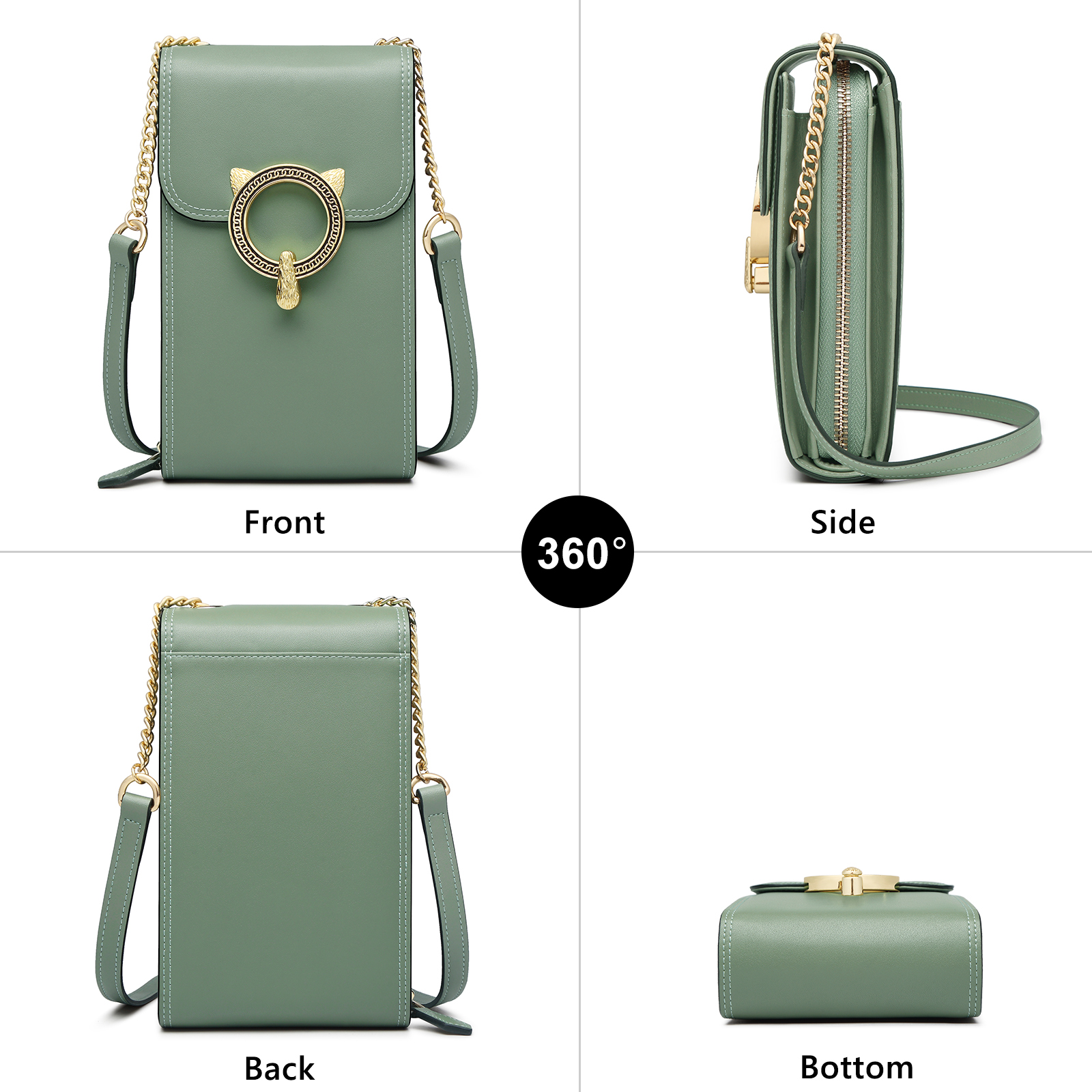 FOXER Brand Split Leather Cell - Luxury Bags Trend 2025 ulasan dan harga