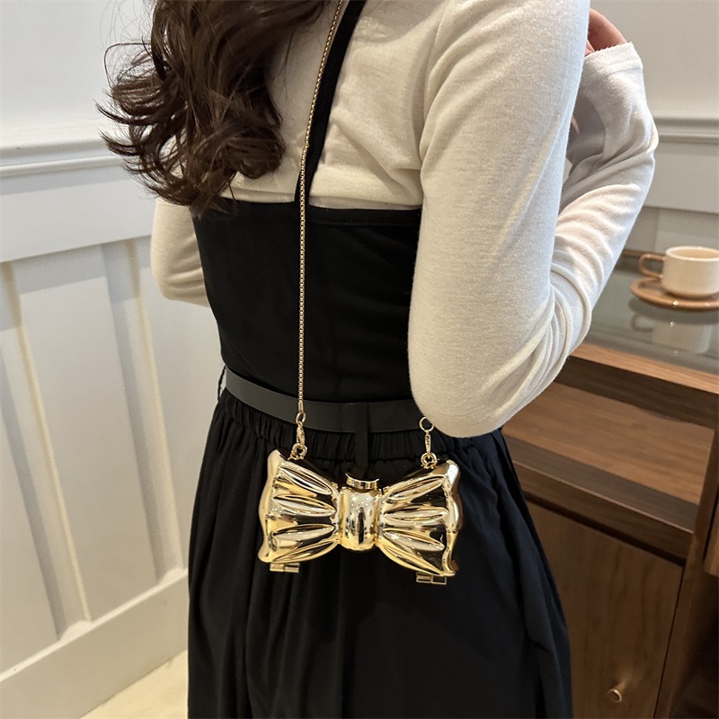 Luxury Fashion Metal Mini Hand - Luxury Bags With Zipper ulasan dan harga